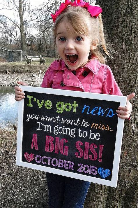 big sister announcement